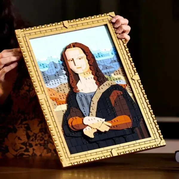 Mona Lisa Building Blocks Art Kit - Image 5