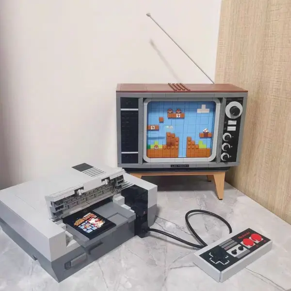 Super NES TV Game Console Building Blocks Kit - Image 2