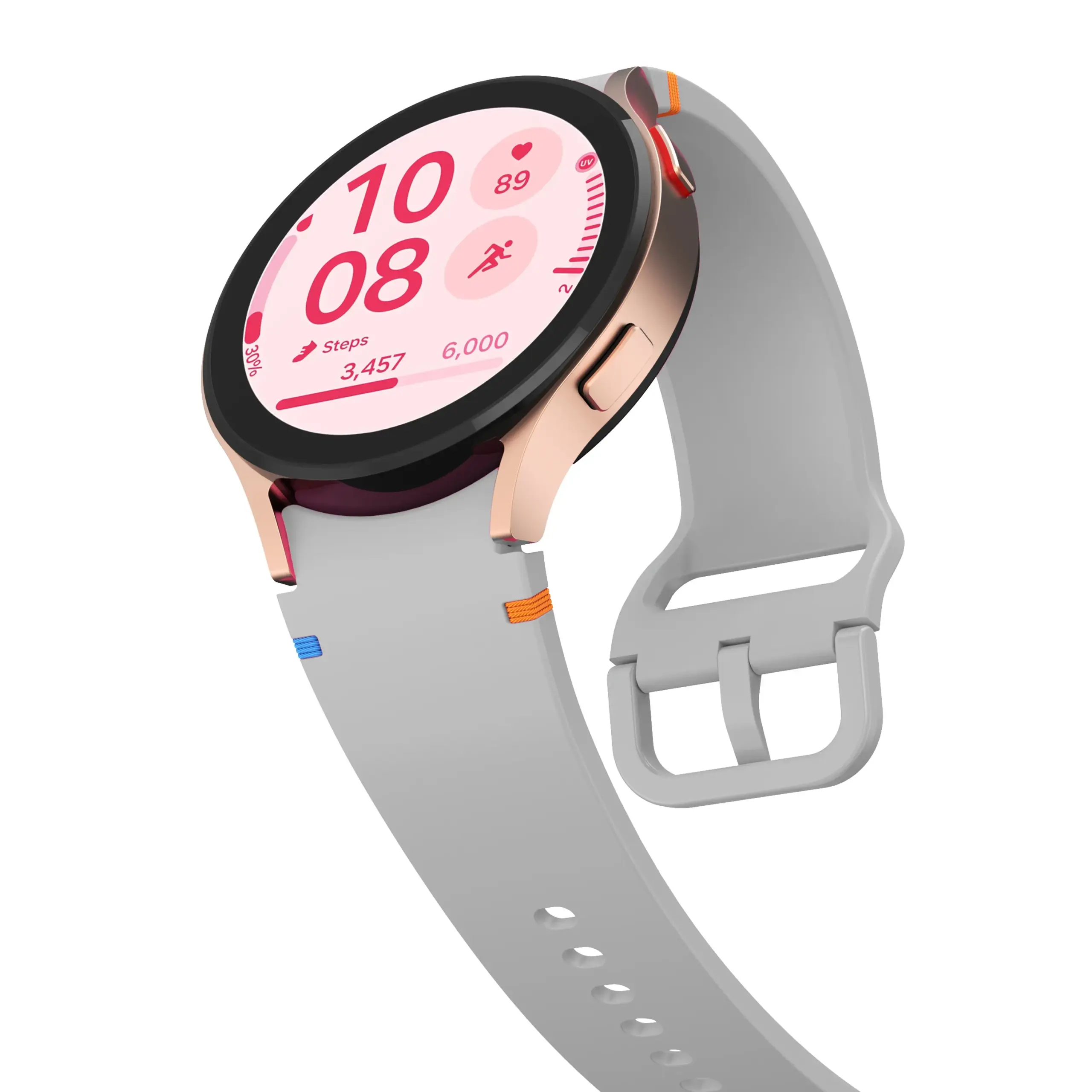 20mm Silicone Strap for Samsung Galaxy Watch Models 9 20mm Silicone Strap for Samsung Galaxy Watch Models - Image 9