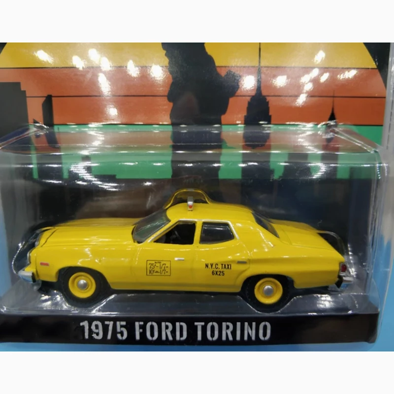 1975 Ford Torino Taxi 1:64 Diecast Model Car 6 1975 Ford Torino Taxi 1:64 Diecast Model Car - Image 6