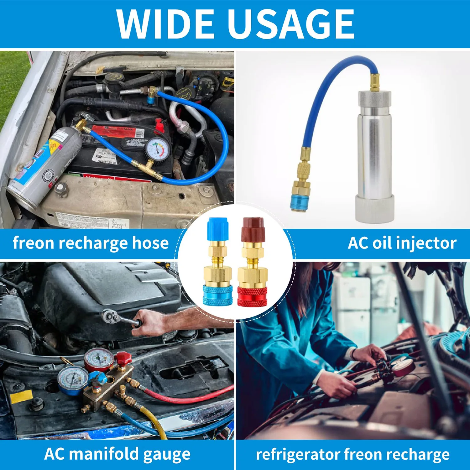 R1234YF to R134A Refrigerant Adapter Kit 6 R1234YF to R134A Refrigerant Adapter Kit - Image 6