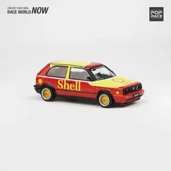 POPRACE TINY 1:64 VW Golf GTI Mk2 Diecast Model - Image 3