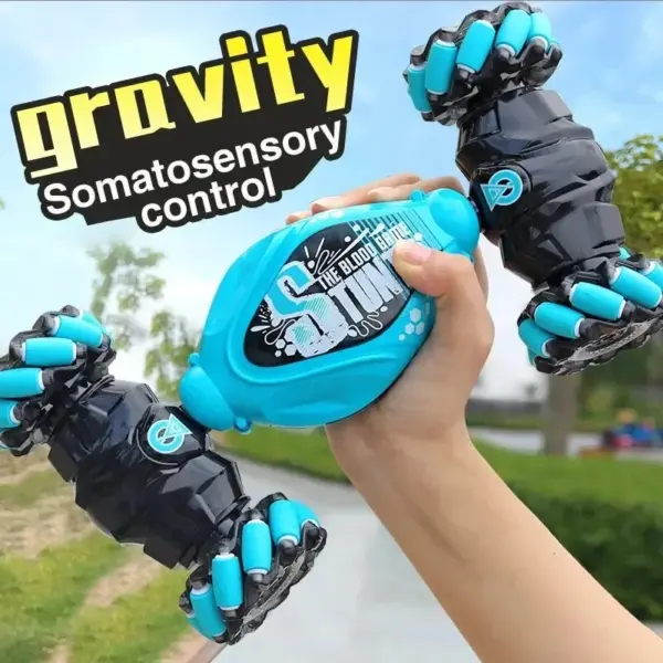 4WD RC Drift Stunt Car with Lights and Gesture Control - Image 4