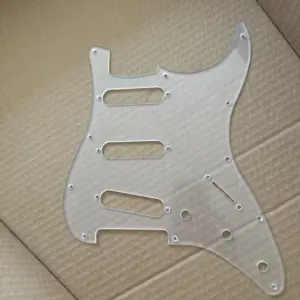 Transparent Electric Guitar Pickguard SSS 3 Ply 11 S3b711af9ce1b4272b732c2907f7e9eeaG