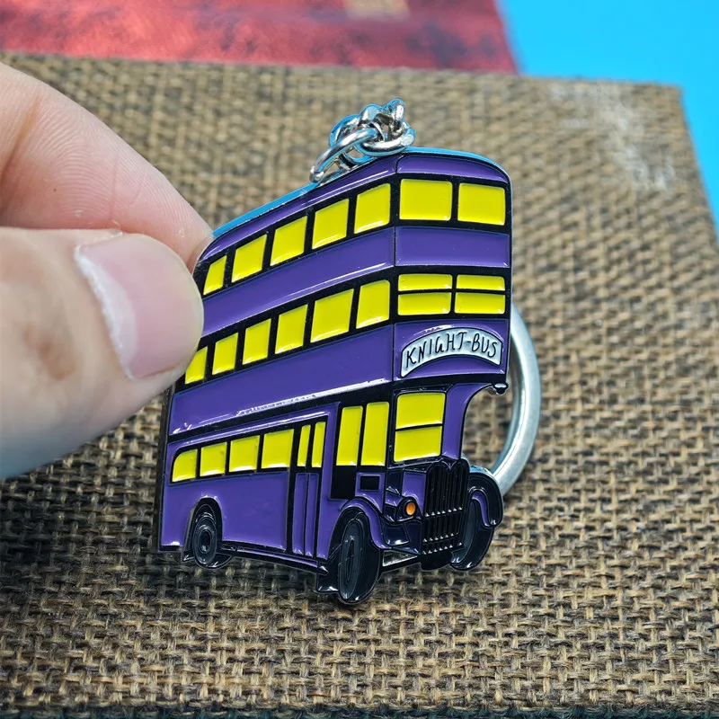 Knight Bus Metal Keychain for Women and Men 5 Knight Bus Metal Keychain for Women and Men - Image 5