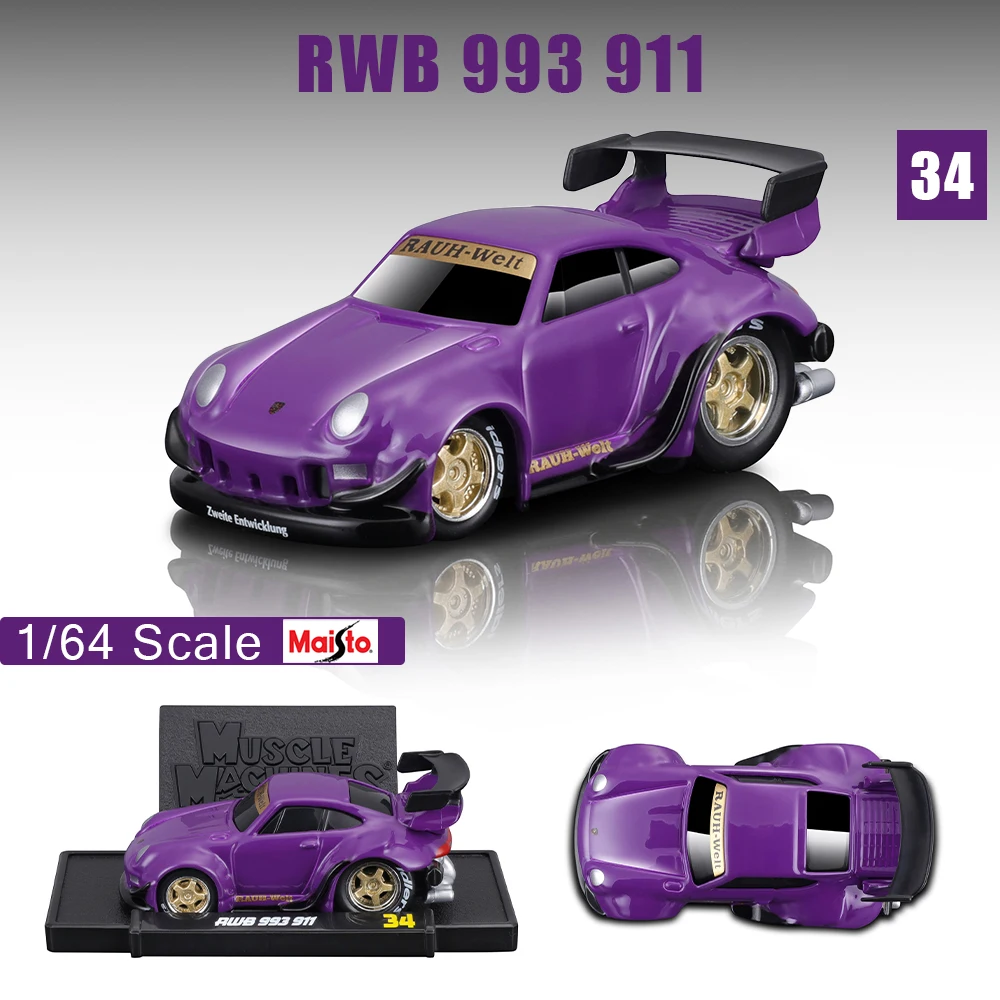 Maisto 1:64 Ford Mustang RTR-X Diecast Model 10 Maisto 1:64 Ford Mustang RTR-X Diecast Model - Image 10