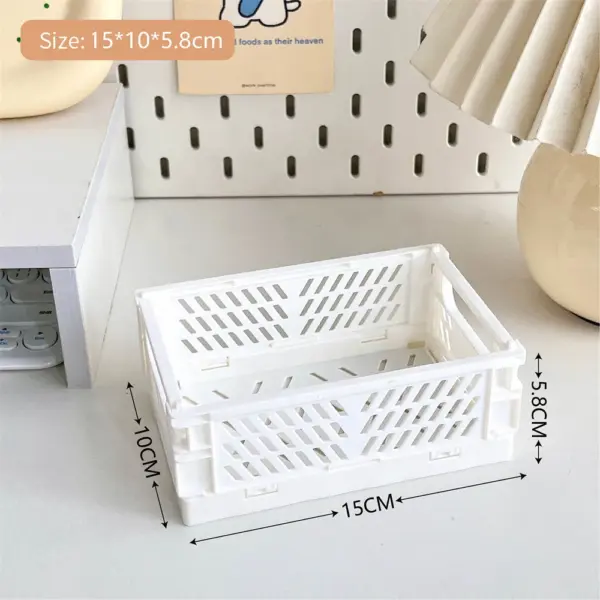 Foldable Storage Crate for Home Organization - Image 10