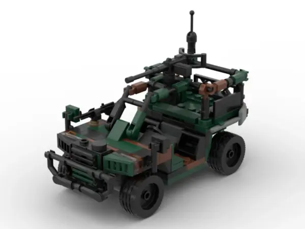MOC Leopard Cat Assault Vehicle Building Kit - Image 8
