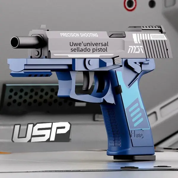 USP Shell Ejecting Pistol Toy with Laser Sight - Image 2