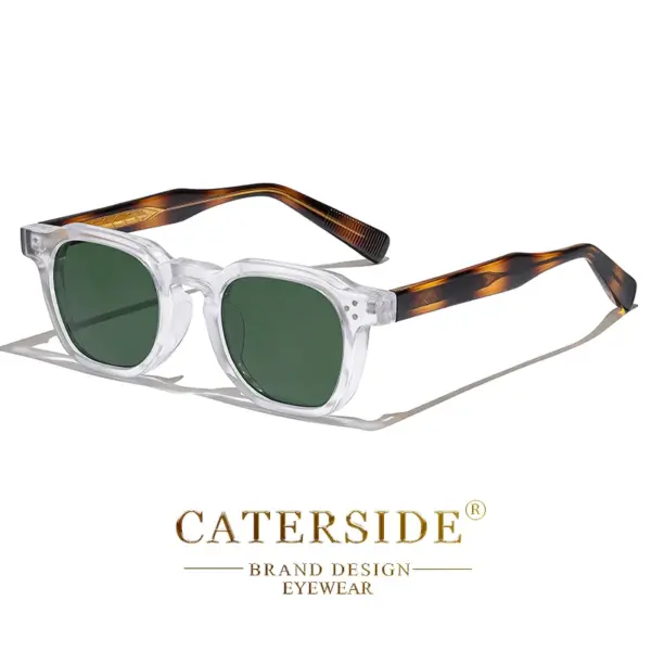 Retro Punk Square Men Sunglasses Model K39769 - Image 18