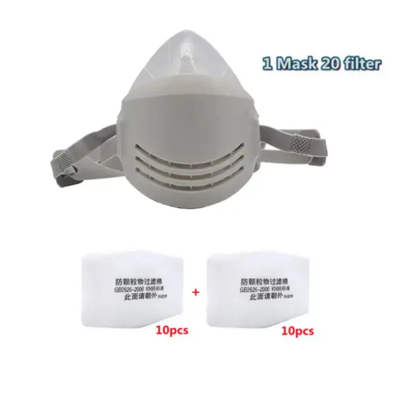 Reusable Dust Mask with 20 Filter Cotton Set - Image 8