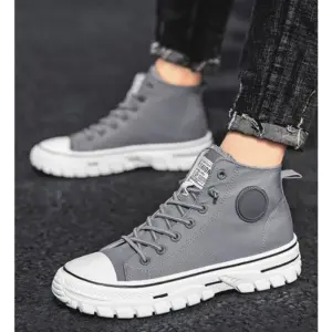 Men's Canvas High Top Casual Sneakers COZOK Model 2025 11 S3ca2ba47b65444d4ad99ace91888d70bj