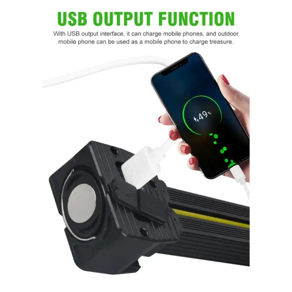 Portable LED Work Lights with Tripod Stand - Image 4