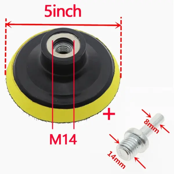 3/4/5/6/7 Inch Hook and Loop Backing Pad Disc Holder - Image 23