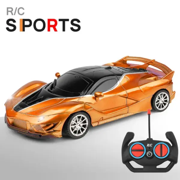 1/18 RC Car LED Light Remote Control Sports Car - Image 37