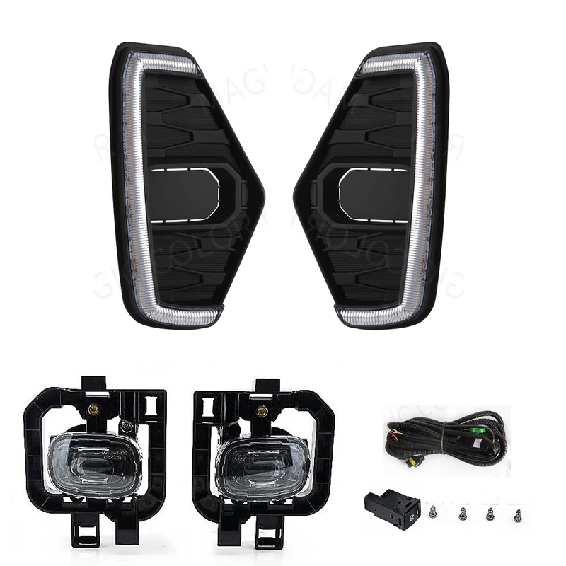 LED Fog Lamps for Nissan Navara NP300 2020-2022 6 LED Fog Lamps for Nissan Navara NP300 2020-2022 - Image 6