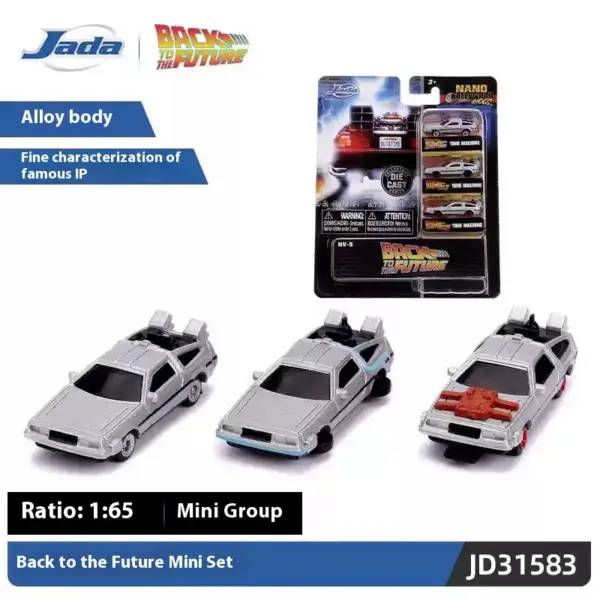 Back to the Future DeLorean Diecast Model - Image 11