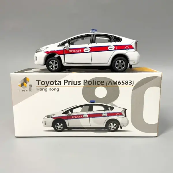 Hong Kong TINY 1:64 Prius & Ambulance Alloy Models - Image 7