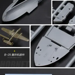 TAMIYA USS Hornet 1/700 Aircraft Carrier Model Kit 7 S3e0994be7ccf4b95b7c99529441c22d3Y