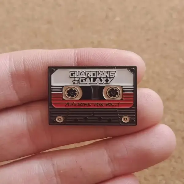 Retro Enamel Music Badge Pin for Backpacks - Image 5