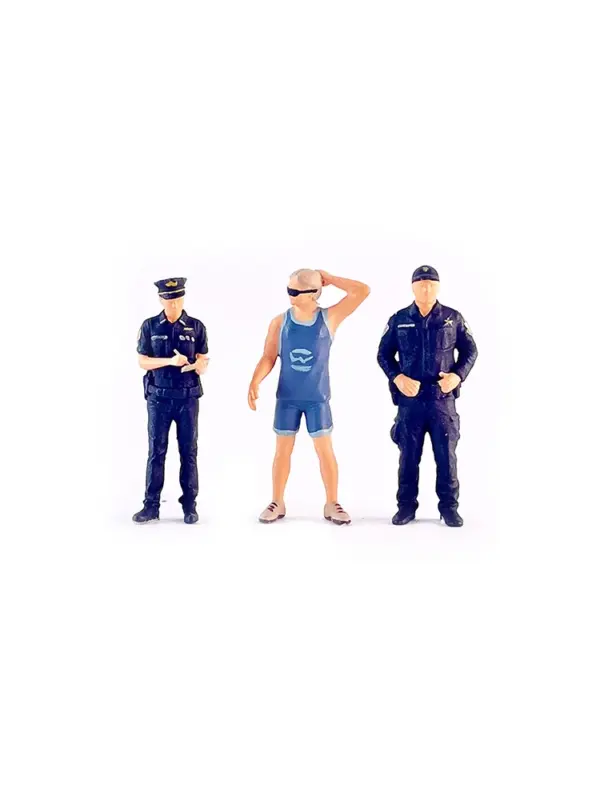 1:64 Scale Mini Figures Set of Three Dolls - Image 10