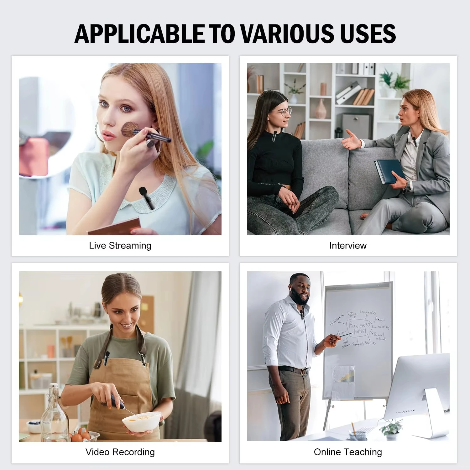 Xiaomi Wireless Lavalier Microphone for iPhone 5 Xiaomi Wireless Lavalier Microphone for iPhone - Image 5