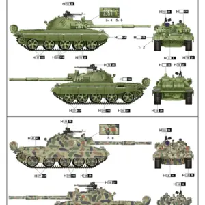 Russian T-62 BDD Tank Model Kit 1:35 Scale 23 S3e6fa9ecd7534bd4b9a93dd857334a1c4