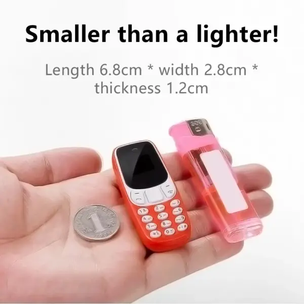 SERVO BM10 Mini Bluetooth Phone with Dual SIM - Image 2