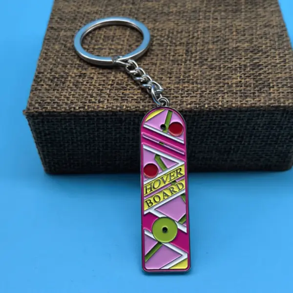Back To The Future Marty McFly Hoverboard Keychain - Image 6