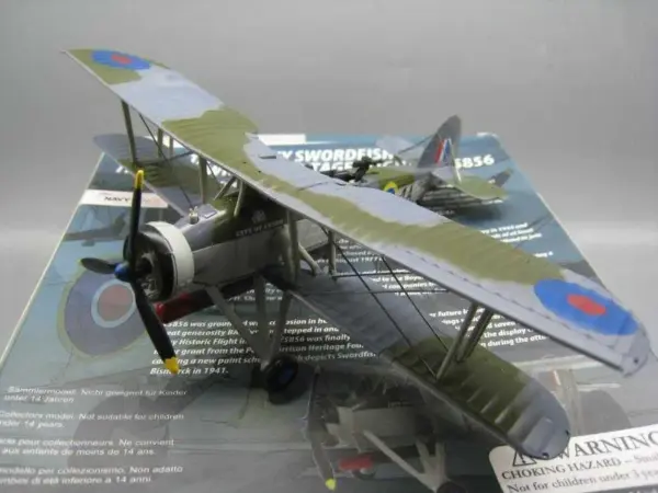 1/72 Scale Diecast Royal Airforce Swordfish Model - Image 4