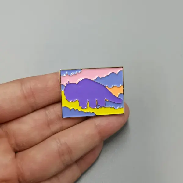 Avatar The Last Airbender Appa Enamel Pin Badge - Image 3