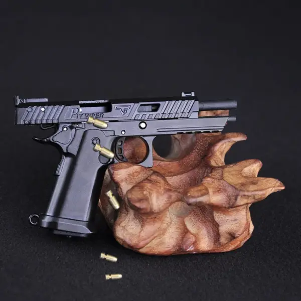 Alloy Mini Toy Gun with Ejection Shell - Image 2