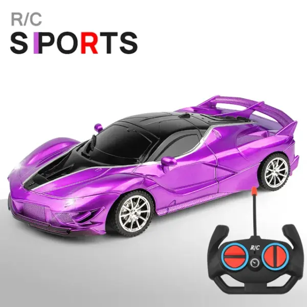 1/18 RC Car LED Light Remote Control Sports Car - Image 11