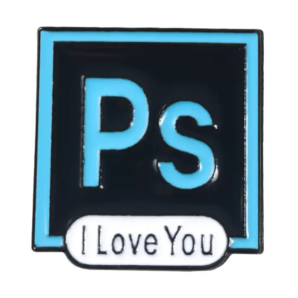 Pixel Cursor Photoshop Toolbar Brooch Pins - Image 9