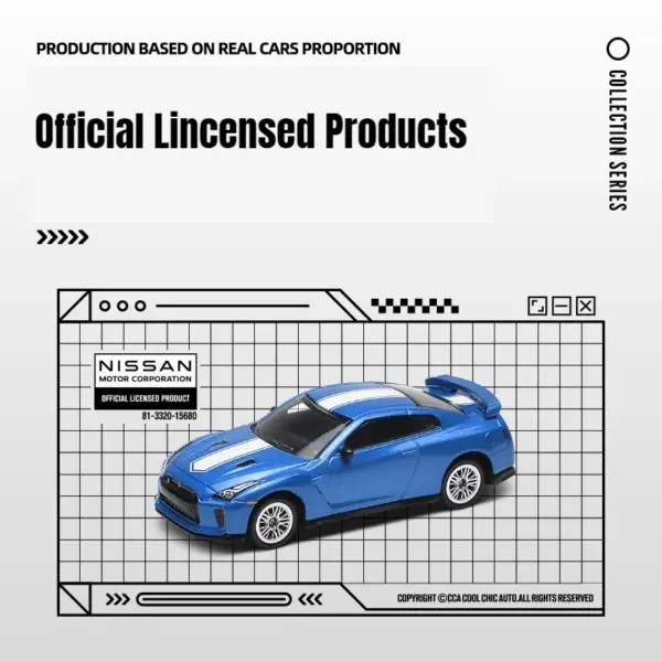 CCA Porsche 911 GT2 RS 1/60 Diecast Model - Image 4