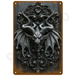 Retro Metal Wall Art Sign 20 x 30cm 60 S40d8f874c9b14103a477da8867a997d49