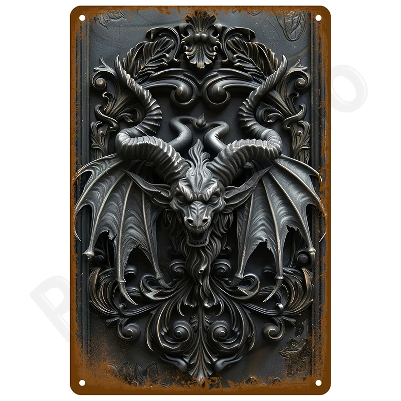 Retro Metal Wall Art Sign 20 x 30cm 26 Retro Metal Wall Art Sign 20 x 30cm - Image 26