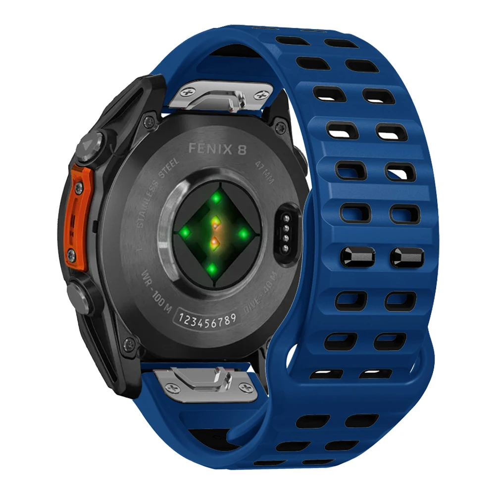 QuickFit Silicone Band for Garmin Fenix 8/7/6 9 QuickFit Silicone Band for Garmin Fenix 8/7/6 - Image 9