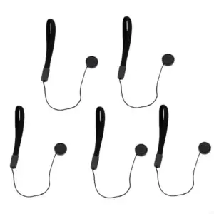 5-Pack Lens Cover Anti-Lost Ropes for Cameras