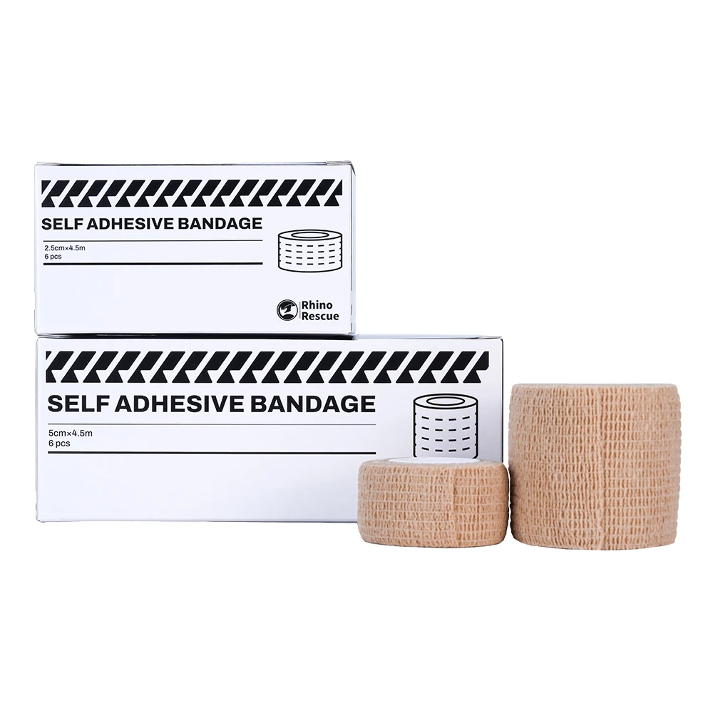 RHINO RESCUE Self-Adhesive Elastic Bandage Pack 5 RHINO RESCUE Self-Adhesive Elastic Bandage Pack - Image 5