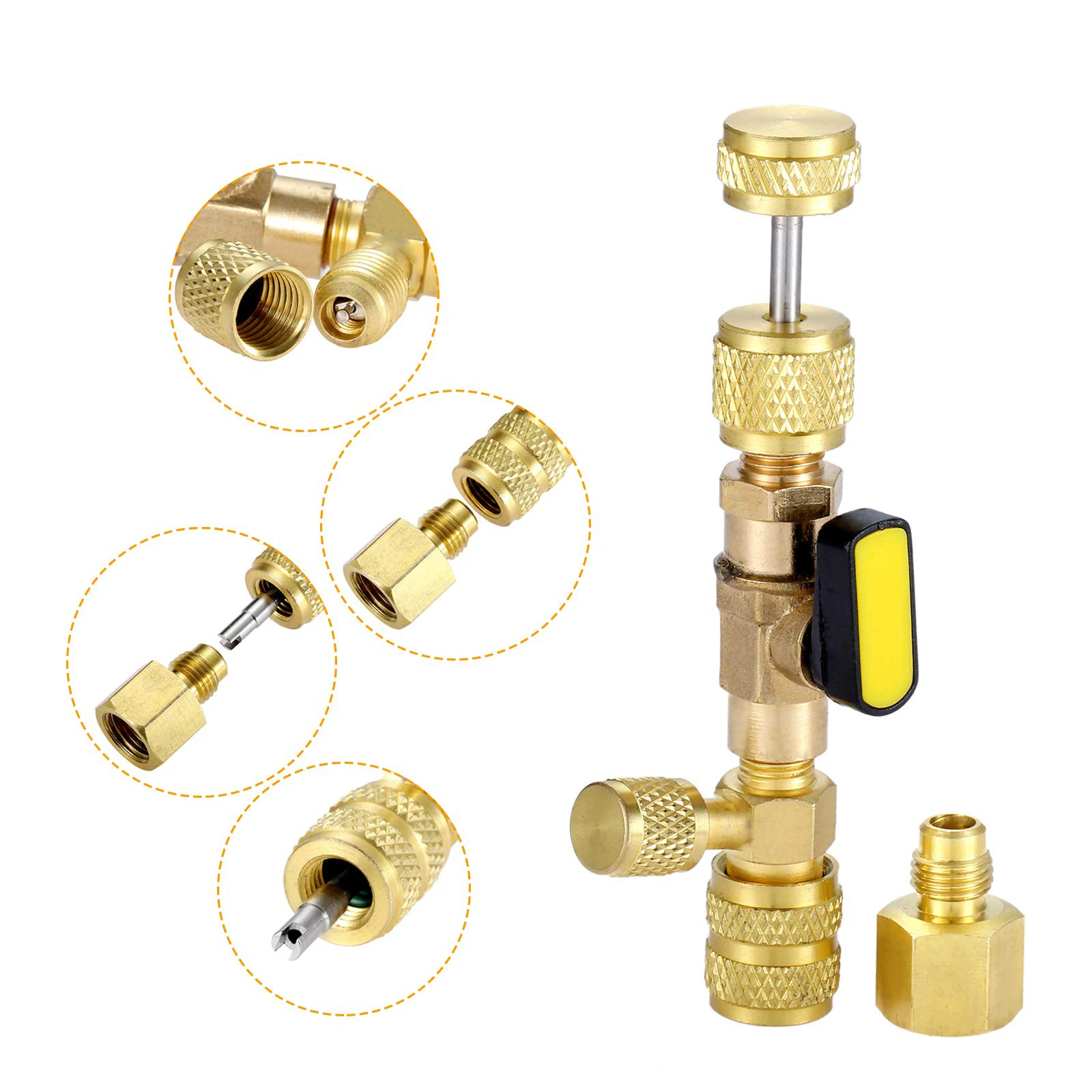 Dual Size Valve Core Remover Kit for Refrigerants 2 Dual Size Valve Core Remover Kit for Refrigerants - Image 2