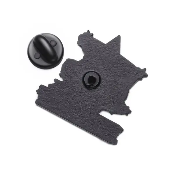 Fun Bat Cat Enamel Pins Model 1 for Backpack and Clothing - Image 3