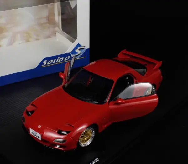 SOLIDO 1/18 RX7 FD RS Alloy Model Car - Image 7
