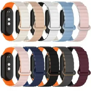 Magnetic Silicone Strap for Xiaomi Mi Band 8 and 9 17 S41f0eb3c5a294d8f8dbcad435f79c25bW