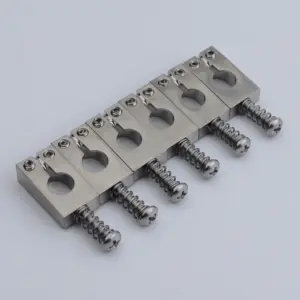 6 Pcs Stainless Steel Saddles for Guitar Bridge 10 S42060d93cb024c9fb4eb714906c7ad27w