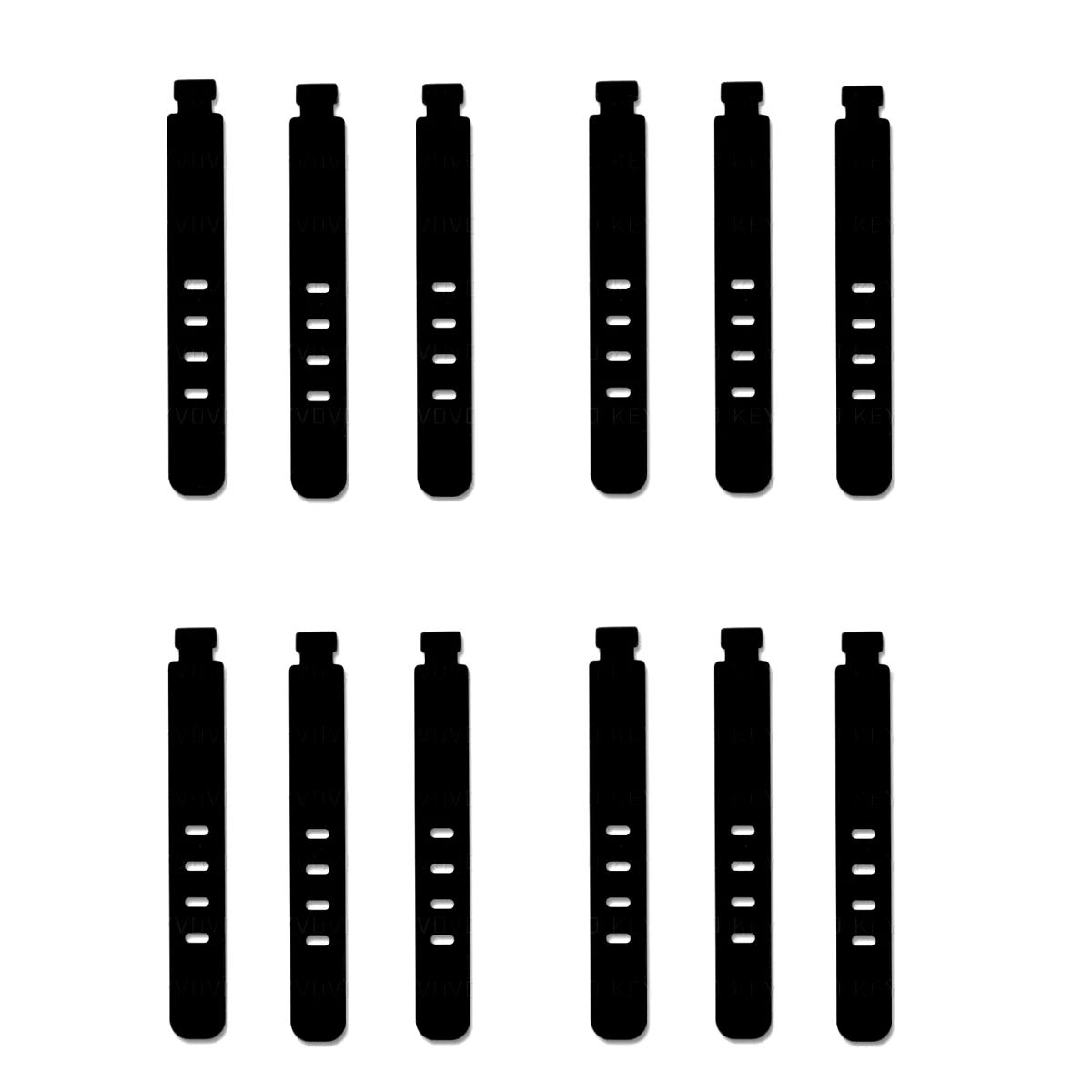 Silicone Cable Management Ties Set 20pcs 14 Silicone Cable Management Ties Set 20pcs - Image 14