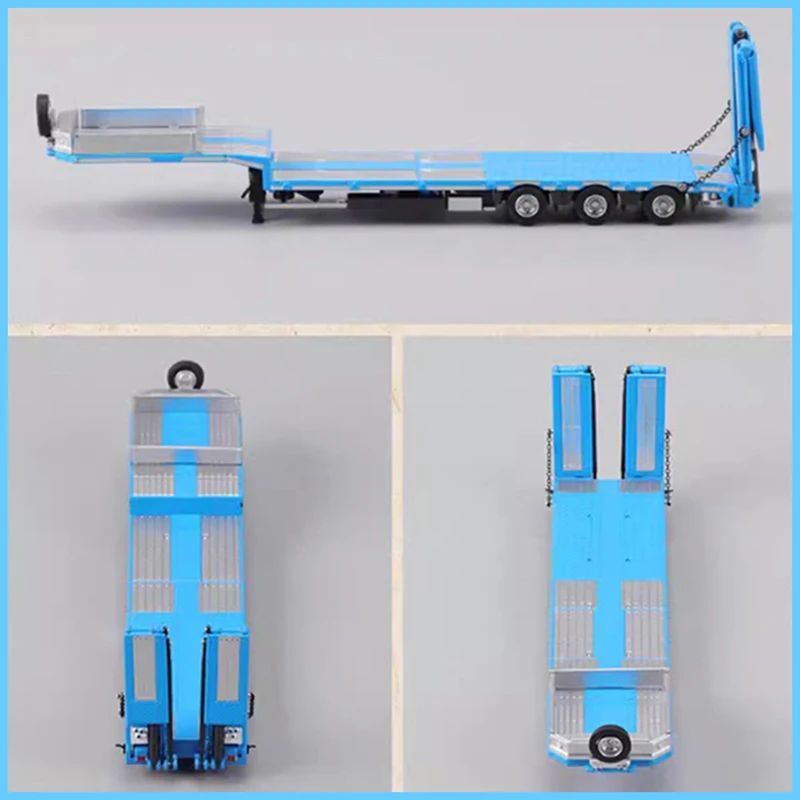 1:64 Flatbed Truck Trailer Diecast Model 4 1:64 Flatbed Truck Trailer Diecast Model - Image 4