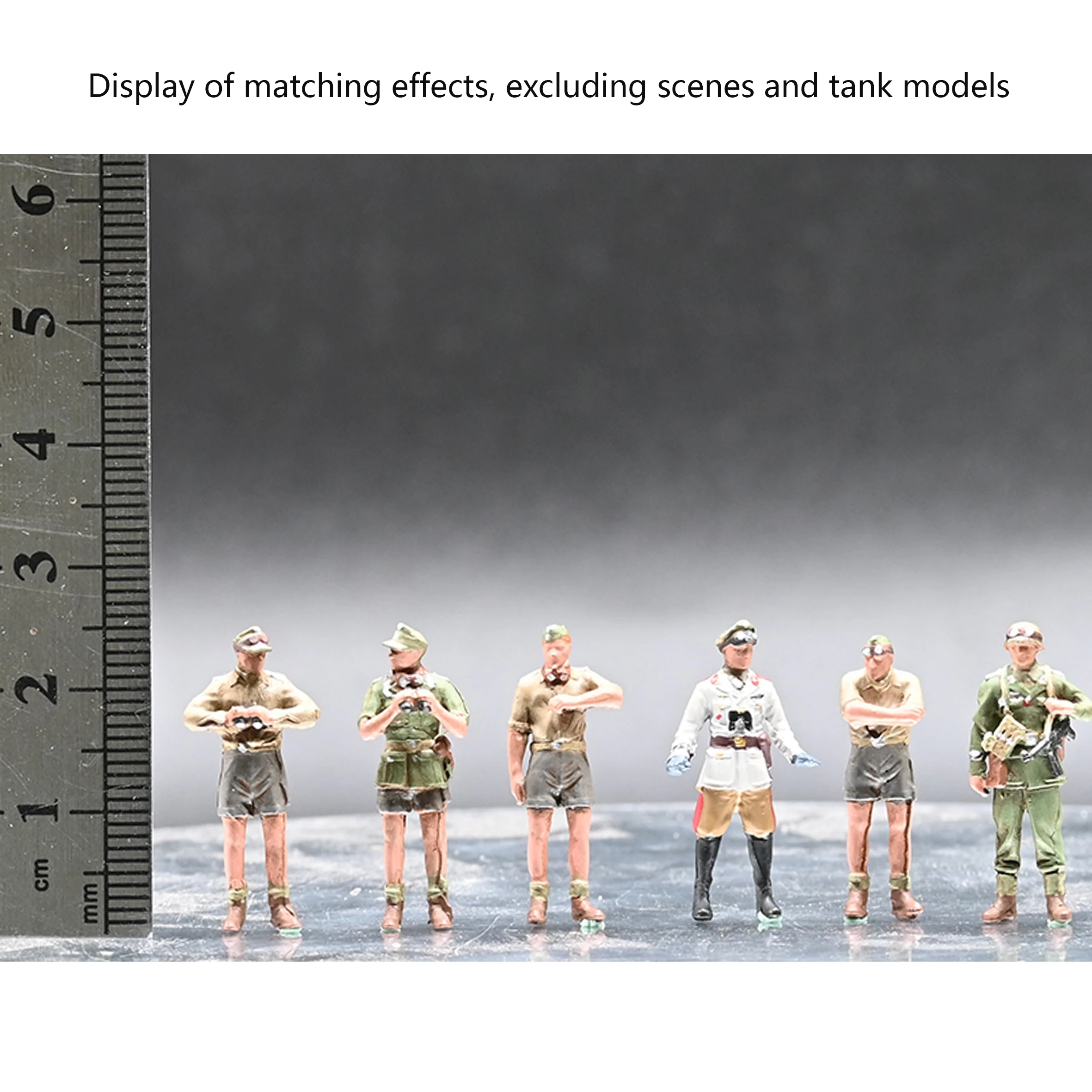 1/72 German African Legion Commander Figurine Set 5 1/72 German African Legion Commander Figurine Set - Image 5