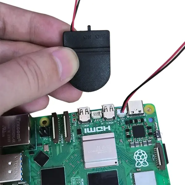 Raspberry Pi 5 RTC Battery Holder Without Battery - Image 5
