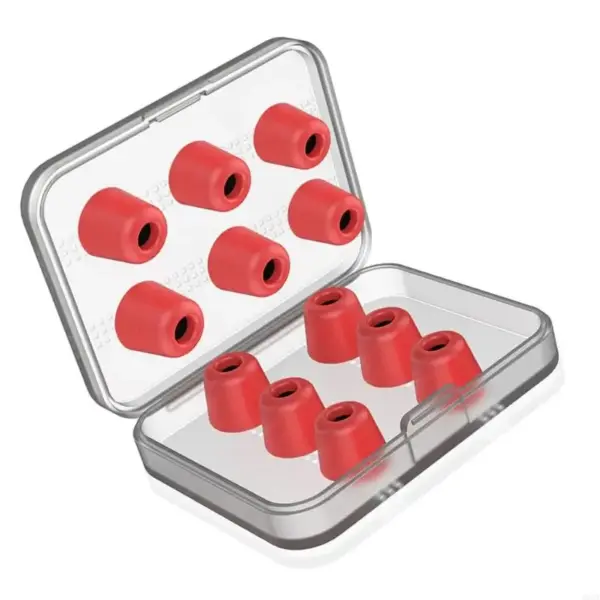Memory Foam Ear Tips for Earbuds - 3 Pairs Set - Image 5